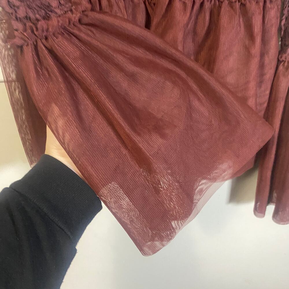 Coco + Jaimeson C+J Collection Boho Brown Lace Up… - image 5